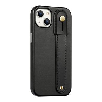 SAHARA - Indy Series Genuine Leather FingerGrip Case - iPhone 15