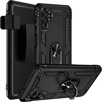 SAHARA - Military Kickstand Series Case with Belt Clip - Samsung Galaxy A13 5G