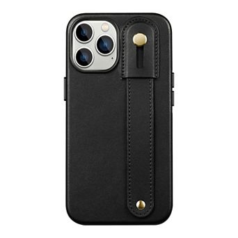 SAHARA - Indy Series Genuine Leather FingerGrip Case - iPhone 15 Pro Max
