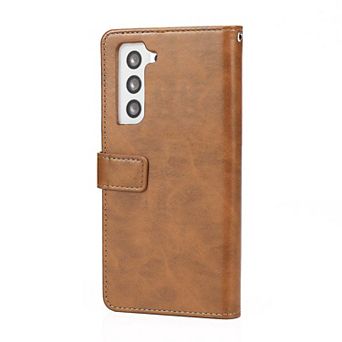 SAHARA - Folio Leather Wallet Case - Samsung Galaxy S22 Plus