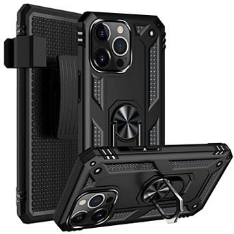 SAHARA - Raider Series Kickstand Case with Belt Clip - iPhone 13 Pro