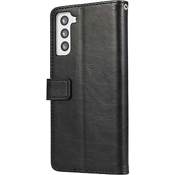 SAHARA - Indy Series Genuine Leather Wallet Case - Samsung Galaxy S23+
