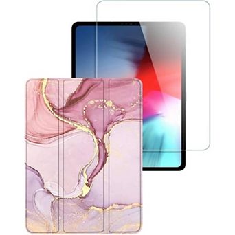 SAHARA - Inspire Marble Folio Case Glass Screen - iPad Pro 12.9 (4th, 5th & 6th Generation)