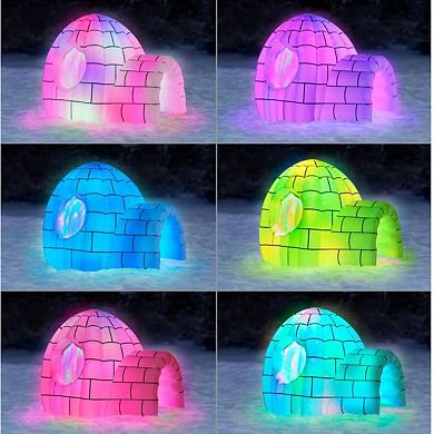 8' Color Changing Igloo