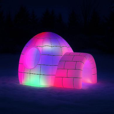 8' Color Changing Igloo
