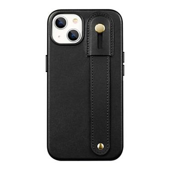 SAHARA - Indy Series Leather FingerGrip Case - iPhone 14 Plus