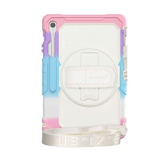SAHARA - Samsung Galaxy Tab S10 FE+ Heavy Duty Kid Proof Case - Built-in Hand Strap and Kickstand