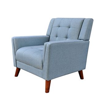 Candace Mid-Century Modern Armchair in Beige by Christopher Knight Home