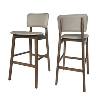 Sabirose Modern Upholstered Bar Chair (Set of 2) by Christopher Knight Home