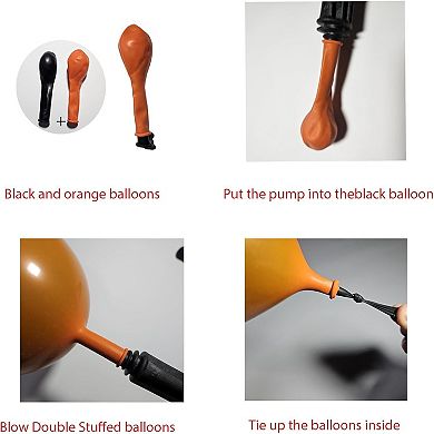 139-Pc Fall Balloon Arch Kit - Burnt Orange, Terracotta & Rust for Thanksgiving/Autumn Parties