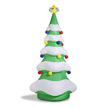 15' Inflatable Christmas Tree Lightshow!