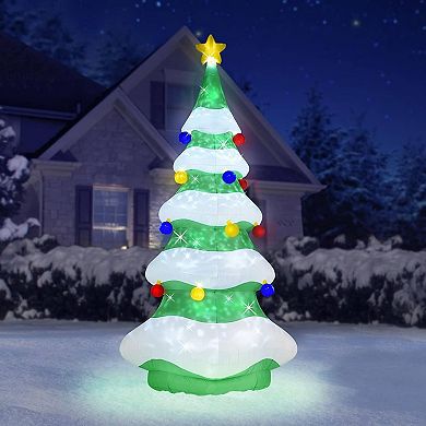 15' Inflatable Christmas Tree Lightshow!