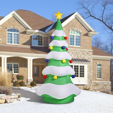 15' Inflatable Christmas Tree Lightshow!