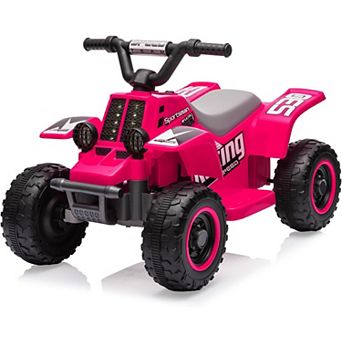 Kids 6V Electric ATV Ride-On Car with Long-Lasting Battery & Safe Charger
