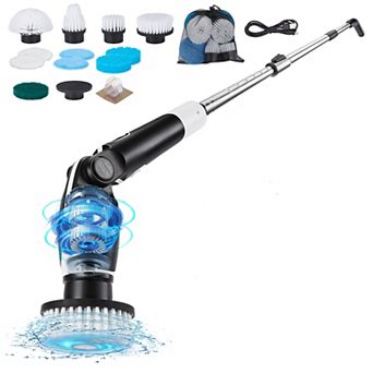 High-speed Electric Cleaning Brush with Extensible Long Handle