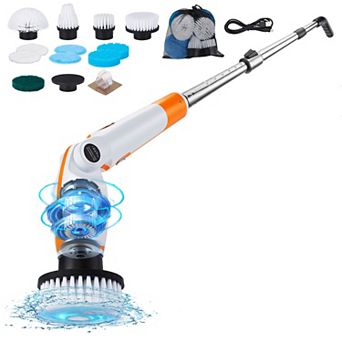 High-speed Electric Cleaning Brush with Extensible Long Handle