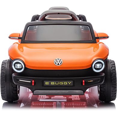 Licensed Volkswagen 12V Kids Ride-On Car with Remote Control & Bluetooth