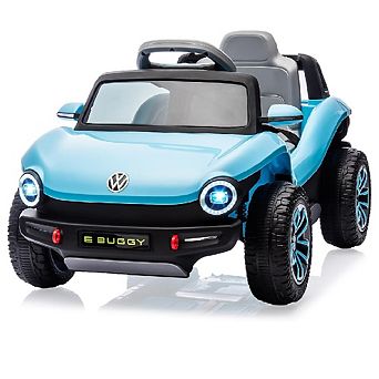 Licensed Volkswagen 12V Kids Ride-On Car with Remote Control & Bluetooth