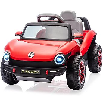 Licensed Volkswagen 12V Kids Ride-On Car with Remote Control & Bluetooth