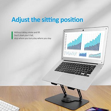 Aluminum Laptop Stand With Adjustable Height