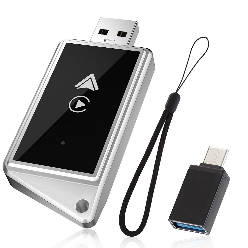 2 in 1 Wireless Carplay Adapter for Android and iPhone Phones