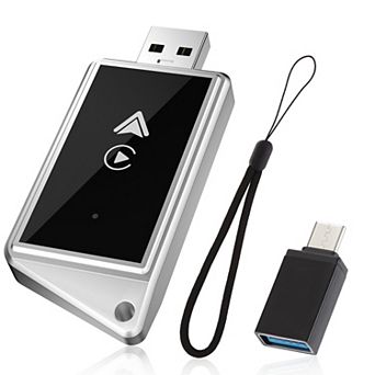 2 in 1 Wireless Carplay Adapter for Android and iPhone Phones