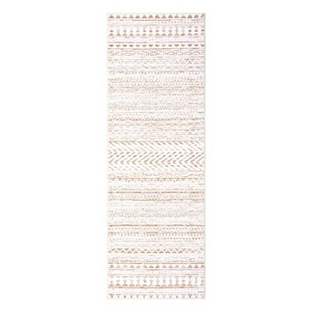 Boho Machine Washable Rug Non Slip Soft Non Shedding Foldable Indoor Carpet