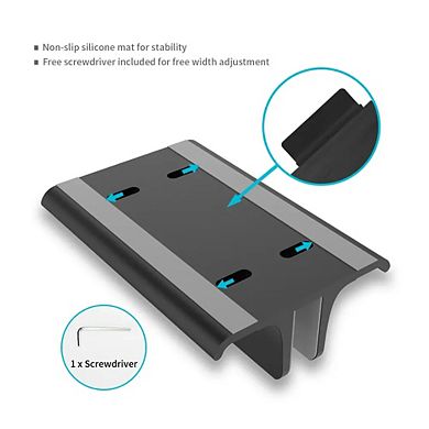 Adjustable Vertical Laptop Stand