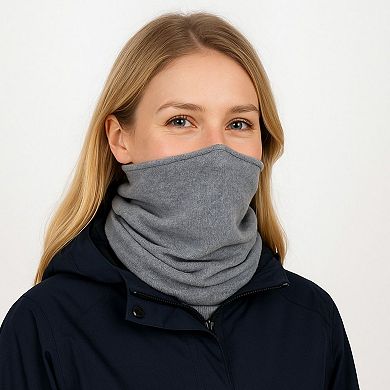 Women's Soft Knit Neck Warmer with Cozy Layered Design 9x17 inches