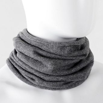 Women's Soft Knit Neck Warmer with Cozy Layered Design 9x17 inches