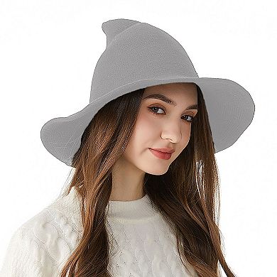 Women's Knit Witch Hat - Halloween Costume Accessory