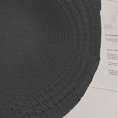 Women's Foldable Bucket Hat with Bow Accents