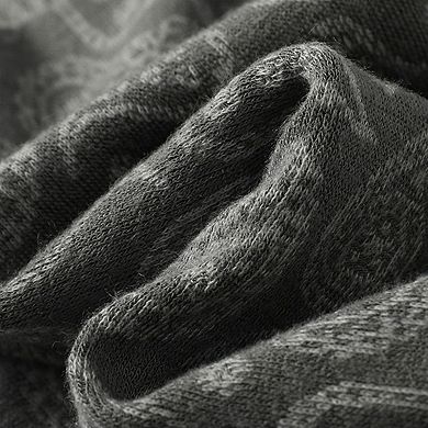 Women's Soft Fleece Infinity Scarf with Cozy Plush Texture 43.5x43.5in