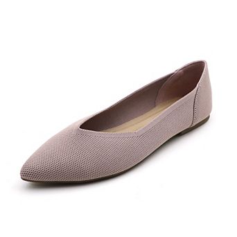 Women's Pointed Toe Ballet Flats - Chic, Comfortable, & Versatile Slip-On Shoes