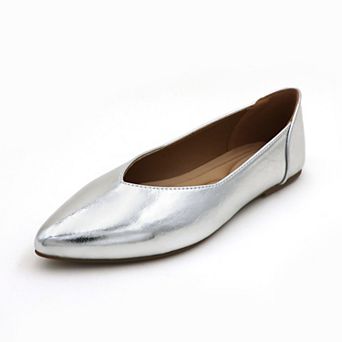 Women's Pointed Toe Ballet Flats - Chic, Comfortable, & Versatile Slip-On Shoes
