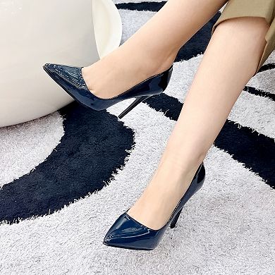 Elegant Pointed Toe Stiletto Heels for Women - Classic High Heel Pumps