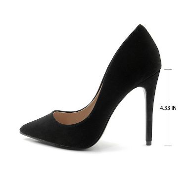 Elegant Pointed Toe Stiletto Heels for Women - Classic High Heel Pumps