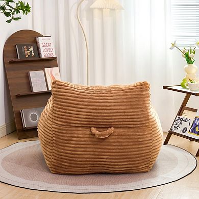 Oversized Cozy Cloud Bean Bag Chair for Living Room, Bedroom