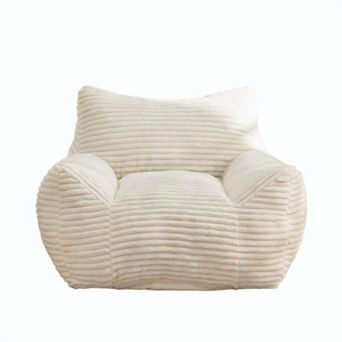 Oversized Cozy Cloud Bean Bag Chair for Living Room, Bedroom
