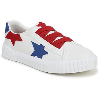 Blowfish Malibu Wander On-K Canvas Star Slip-On Kids Shoes