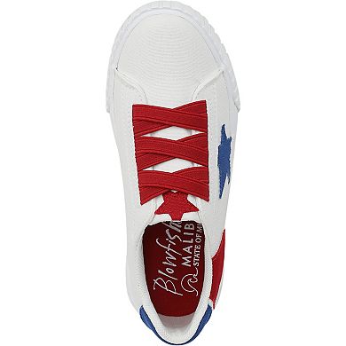 Blowfish Malibu Wander On-K Canvas Star Slip-On Kids Shoes