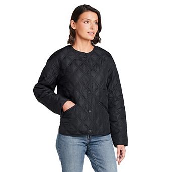 Women's Weathercast Collarless Quilted Jacket