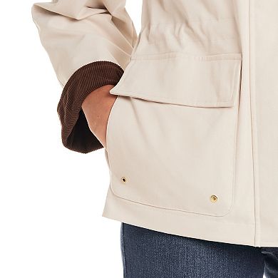 Women's Weathercast Barn Corduroy Trim Jacket