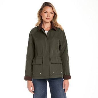 Women's Weathercast Barn Corduroy Trim Jacket