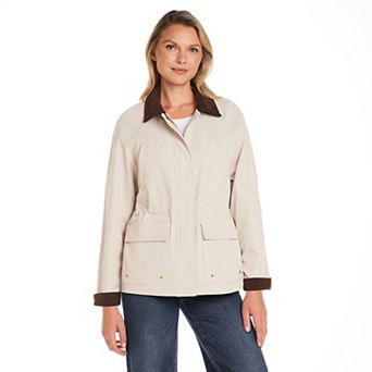 Women's Weathercast Barn Corduroy Trim Jacket