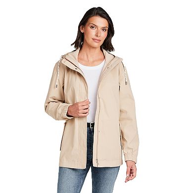 Women's Weathercast Hooded Rain Jacket