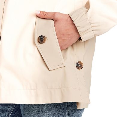 Women's Weathercast Hooded Rain Jacket