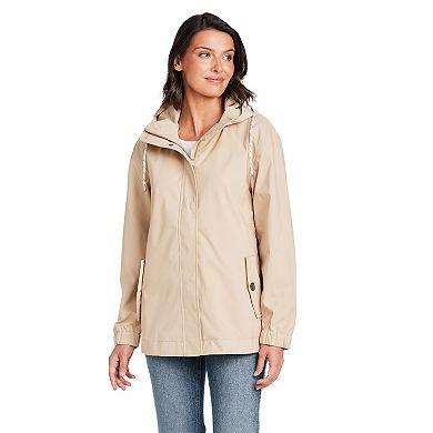 Women's Weathercast Hooded Rain Jacket