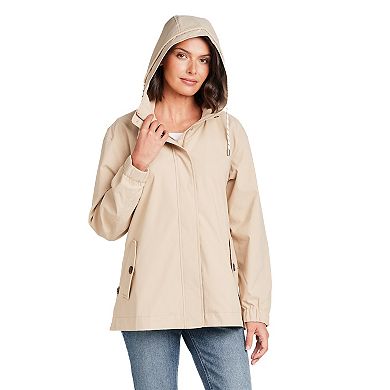 Women's Weathercast Hooded Rain Jacket