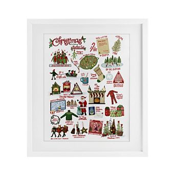 Stupell Home Decor Fun Christmas Traditions Wall Art